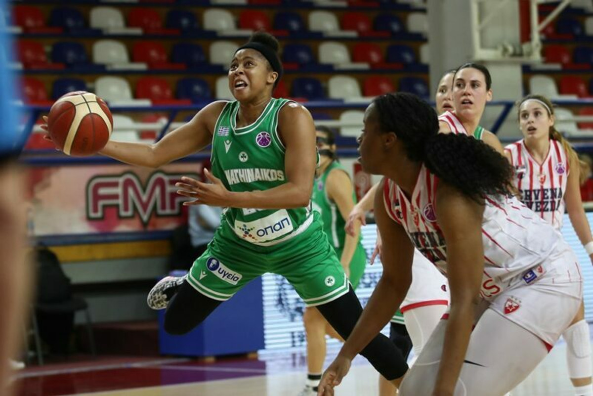EuroCup Γυναικών: Ανώδυνη ήττα για τον Παναθηναϊκό, 70-64 ο Ερυθρός Αστέρας (gallery)
