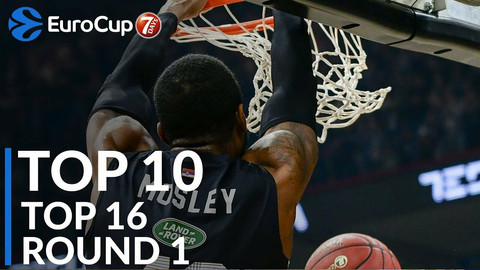 EuroCup: Το Top-10 της αγωνιστικής και ο MVP Μαχάλμπασιτς! (vids)