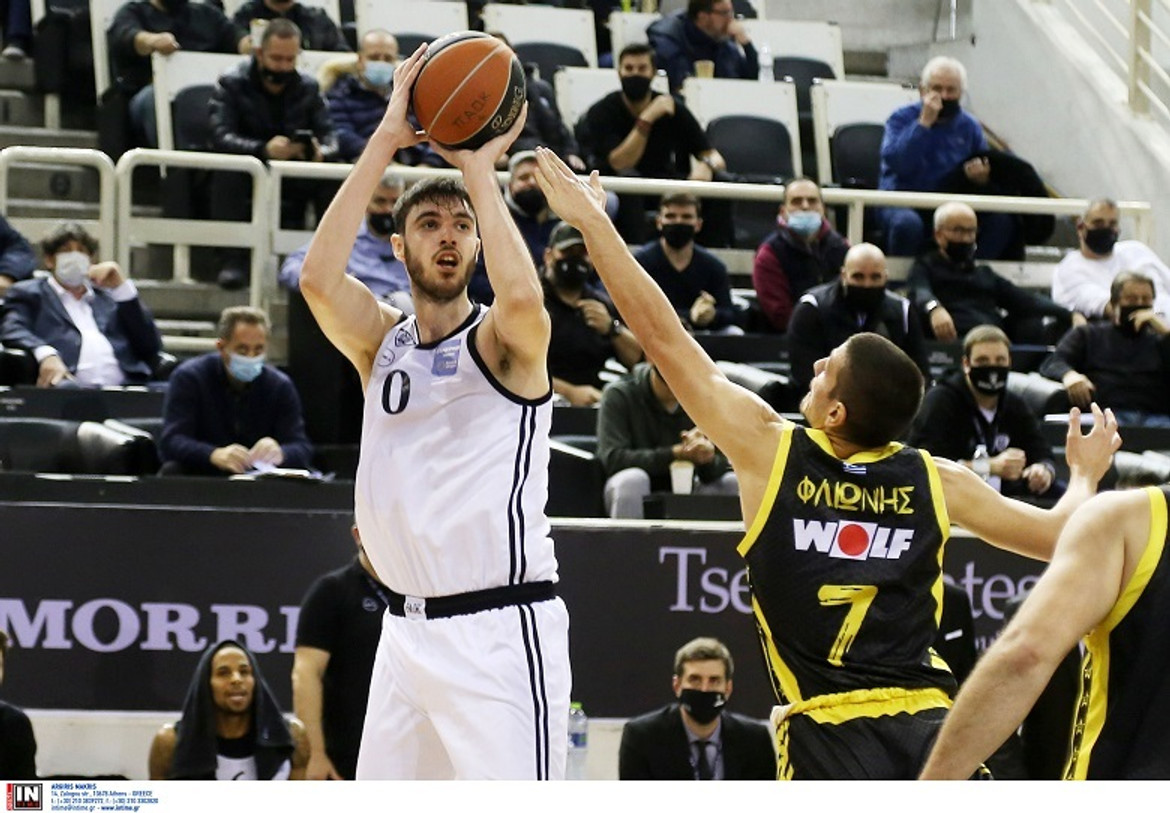 ΠΑΟΚ-Άρης 75-64: Ο Τσαλμπούρης &quot;καθάρισε&quot; στο ντεμπούτο του Λυκογιάννη