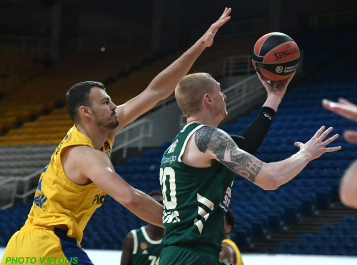 Τα highlights του Παναθηναϊκός-Μακάμπι 81-63 (vids)