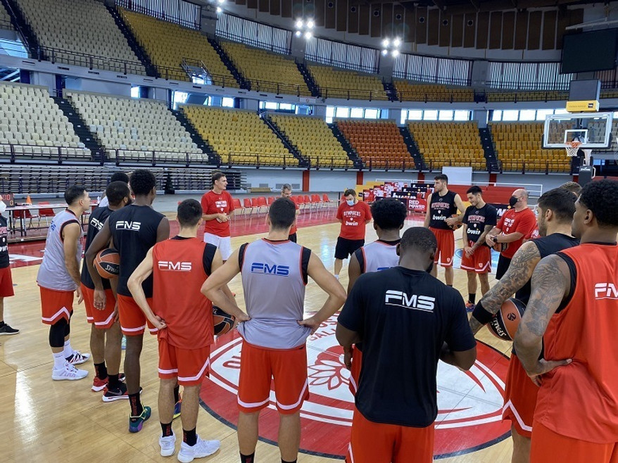 Ολυμπιακός: Η πρωινή φωτογραφία από το ΣΕΦ (pic)