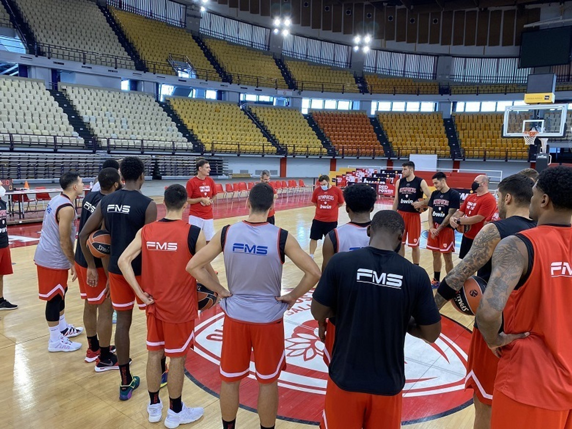 Ολυμπιακός: Η πρωινή φωτογραφία από το ΣΕΦ (pic)