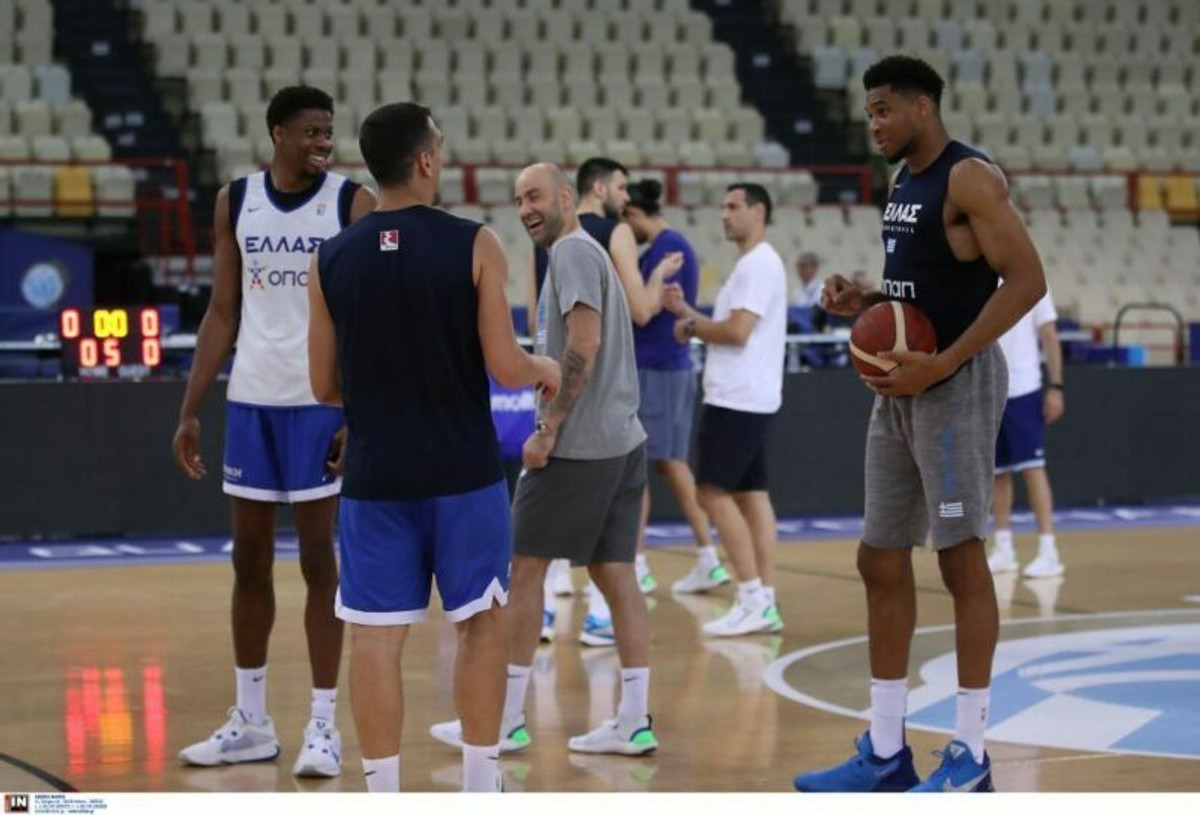 Εθνική: Τα photo clicks από τη σημερινή προπόνηση - Τι είπε ο Σπανούλης (vid)