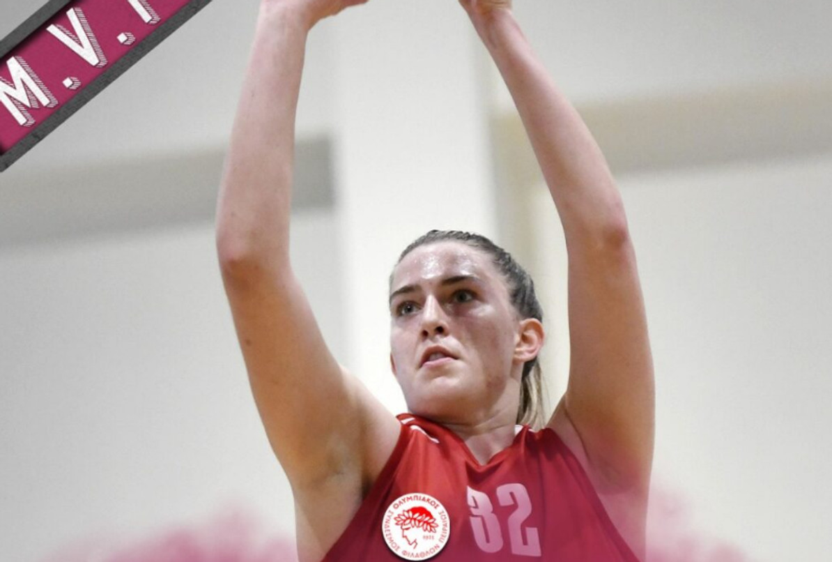 Α1 Γυναικών: Η Κόστοβιτς του Ολυμπιακού MVP της 11ης αγωνιστικής