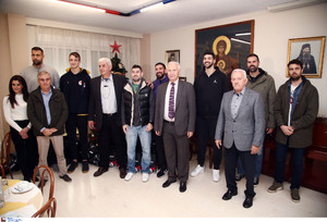 Η επίσκεψη του ελληνικού μπάσκετ στο Χριστοδούλειο Ίδρυμα (gallery)