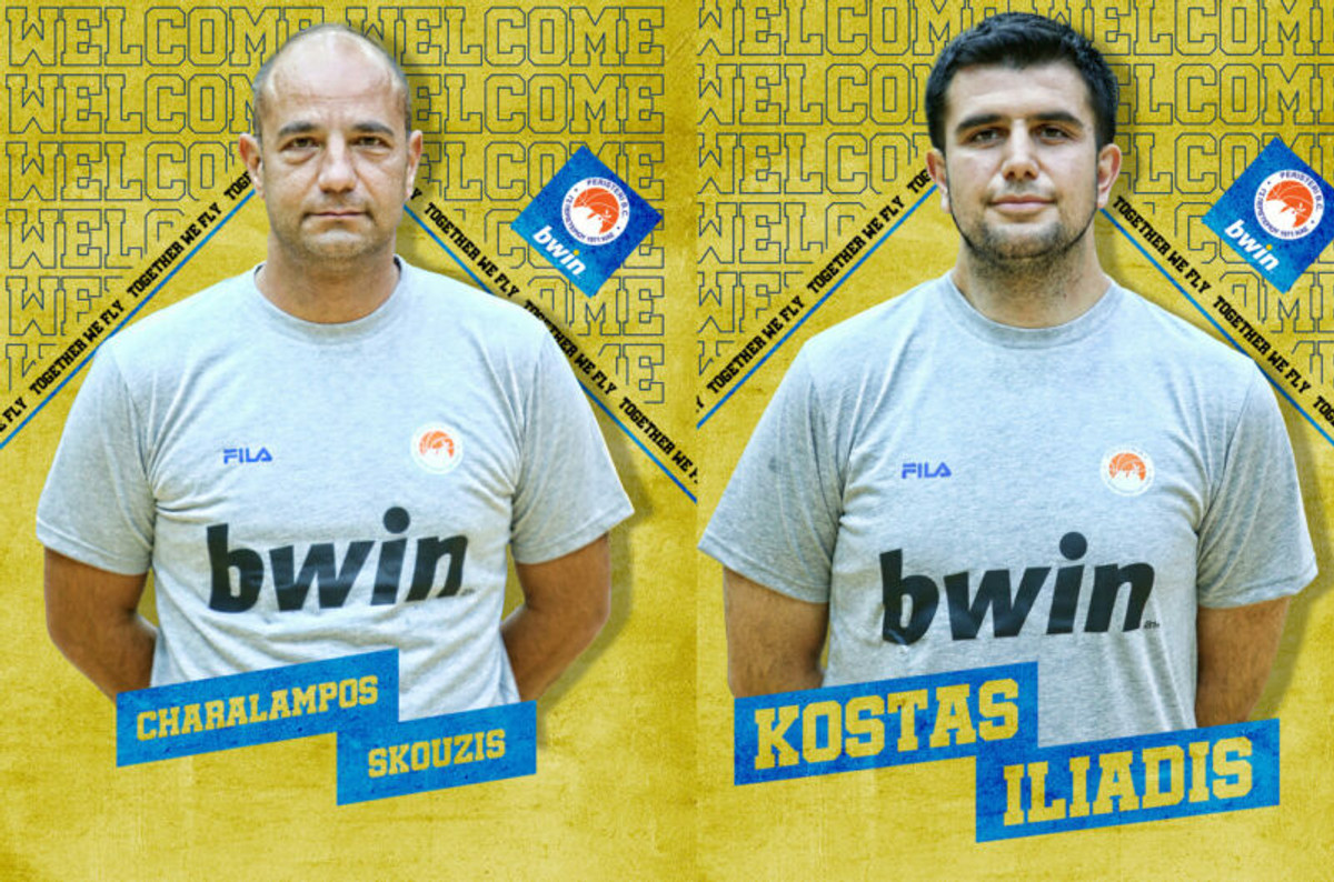 Περιστέρι bwin: Στο προπονητικό επιτελείο του Σπανούλη οι Σκουζής-Ηλιάδης