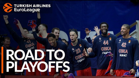 Ο δρόμος της ΤΣΣΚΑ Μόσχας μέχρι τα playoffs (video)