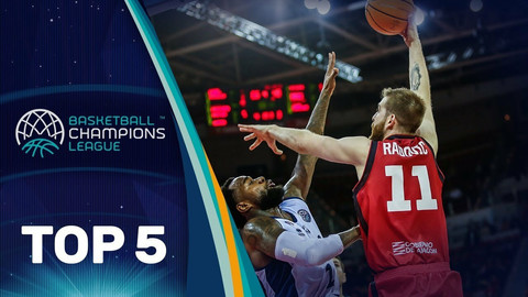 Με Τζεκουάν Λιούις το Top-5 του Basketball Champions League (video)