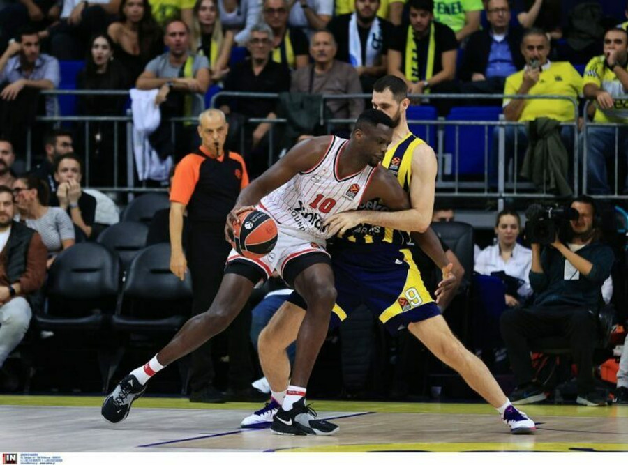 Tα highlights του Φενέρμπαχτσε-Ολυμπιακός 79-77 (video)