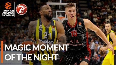EuroLeague: Τα τρομερά καρφώματα Γουίλιαμς-Ταρζέφσκι και η τάπα του Ζάιτσεφ (vid)