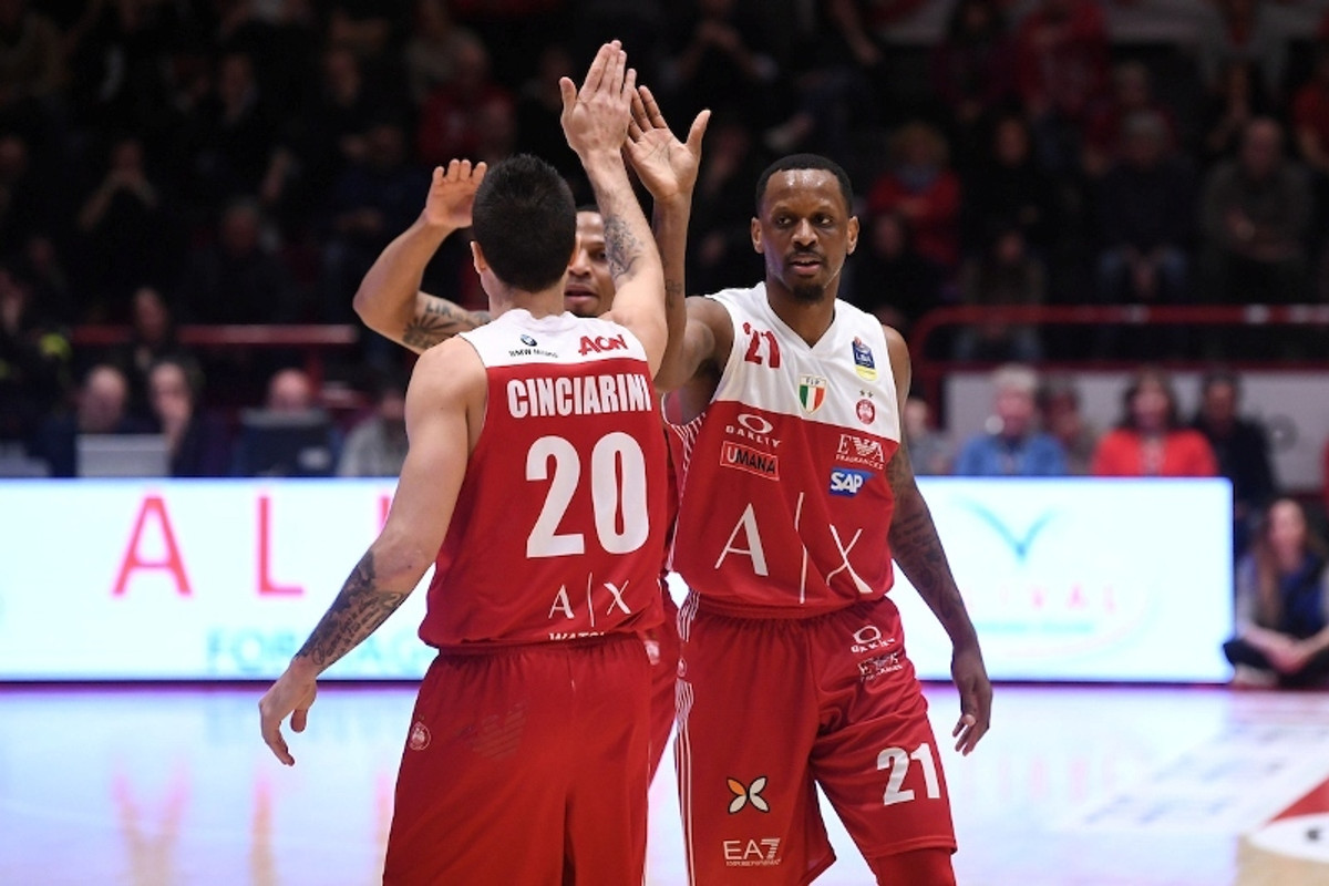 Πέρασε στους &quot;4&quot; η Αρμάνι Μιλάνο 92-76 και 3-2 την Αβελίνο