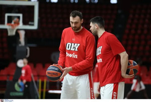 Ολυμπιακός: Χωρίς Μιλουτίνοβ, Γουίλιαμς-Γκος και Βιλντόσα κόντρα στο Μαρούσι