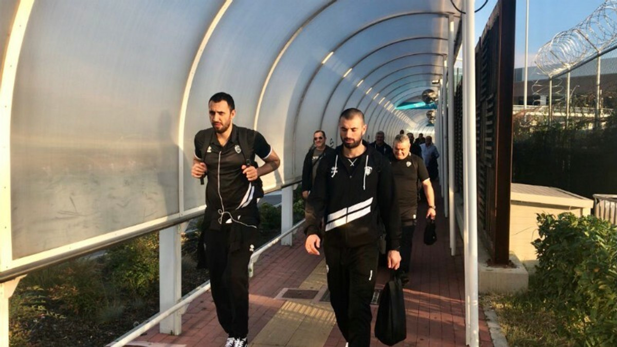 Έφτασε στη Βενετία η αποστολή του ΠΑΟΚ (Pics)