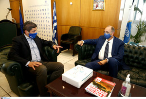 Συνάντηση Αυγενάκη-Λιόλιου: Η μεγάλη ανάγκη ενίσχυσης των σωματείων και η χρυσή εποχή (pics)