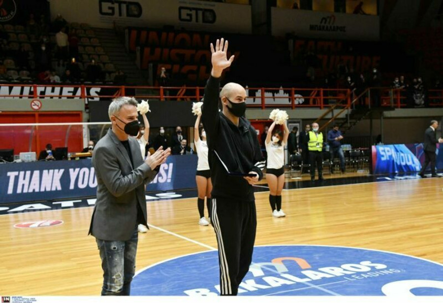 Προμηθέας Πάτρας: Τίμησε τον Βασίλη Σπανούλη (pics)