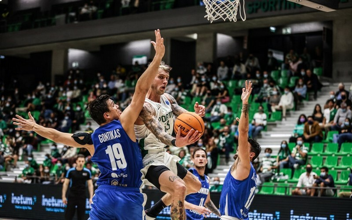 Σπόρτινγκ Λισαβόνας-Ιωνικός 87-54: Διαφορά ποιότητας (pics)