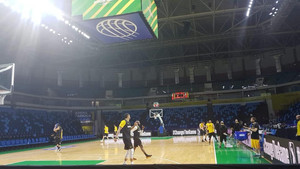 Προπονήθηκε στην &quot;Carioca Arena&quot; η ΑΕΚ (pics)
