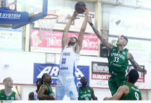 Ιωνικός-Σπόρτινγκ 93-79: Αποχαιρέτησε την Ευρώπη με νίκη (pics)