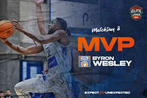 Elite League: MVP της 8ης αγωνιστικής ο Γουέσλεϊ