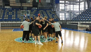 Η προπόνηση του Άρη το πρωί του αγώνα με την BC Wolves (pics)