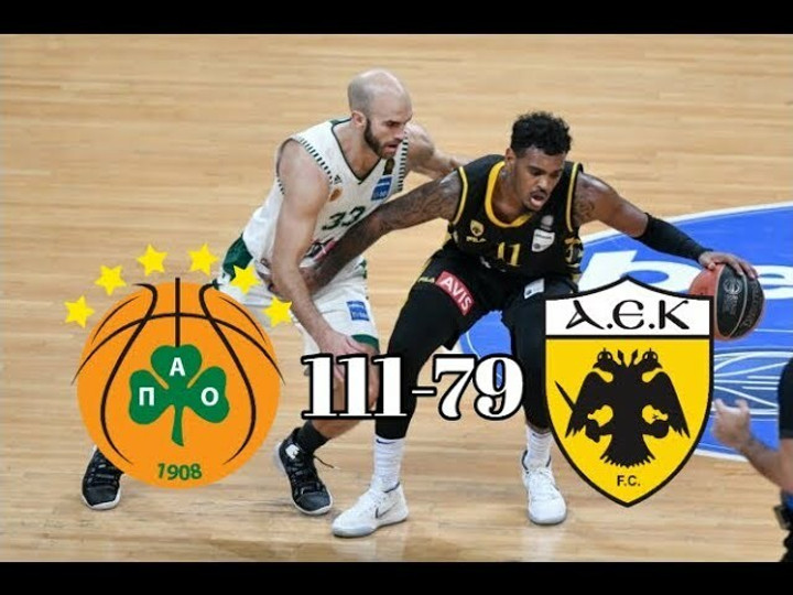 Έτσι νίκησε ο Παναθηναϊκός ΟΠΑΠ την ΑΕΚ 111-79 (video)
