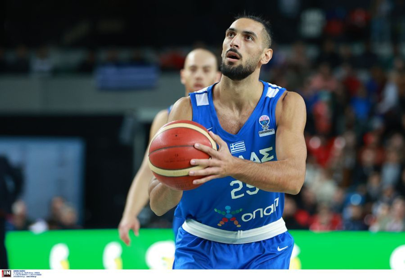 Εθνική: Κόπηκε ο Καραγιαννίδης -Με 16 παίκτες στο &quot;Ακρόπολις&quot;