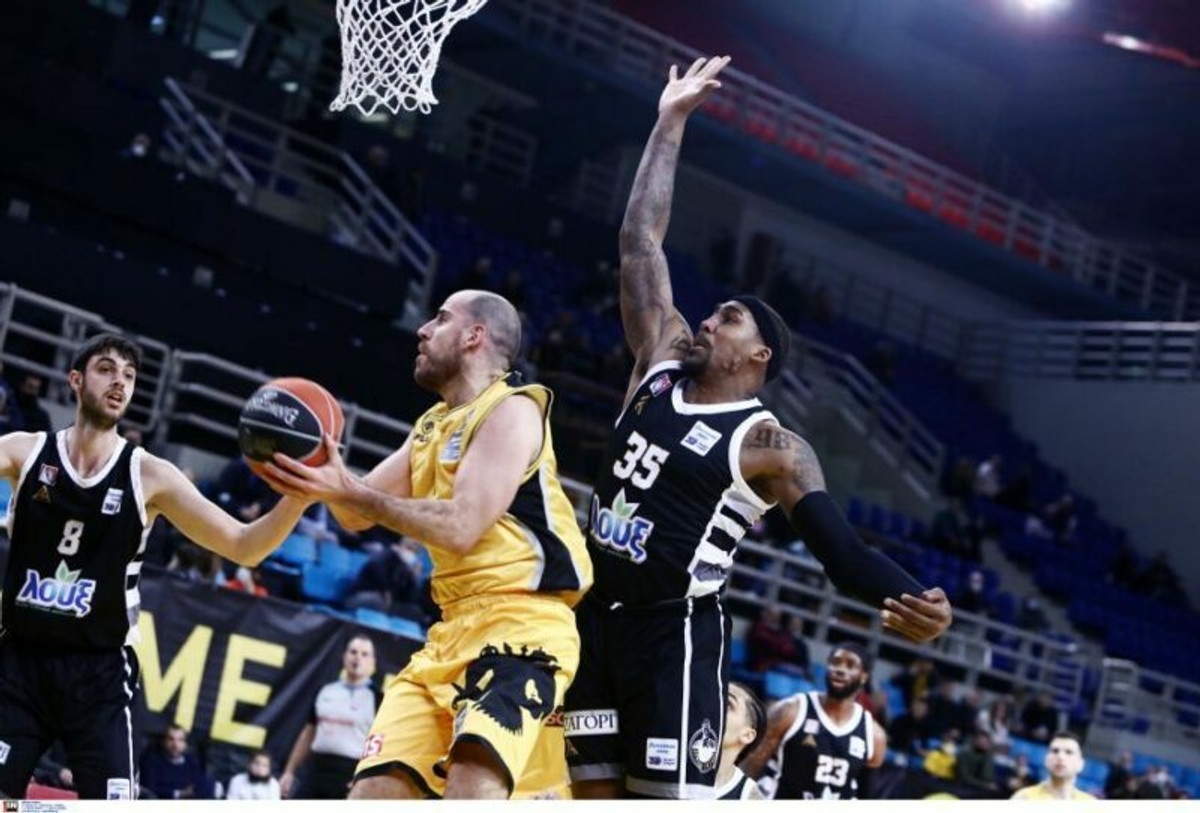 ΑΕΚ-Απόλλωνας Πάτρας 77-75: Όρθια ξανά με Κολόμ-Παππά-Χάμερ
