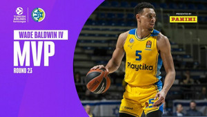 Ο Μπόλντγουιν MVP της 23ης αγωνιστικής (vid)