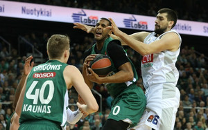 Σημαντική νίκη για τη Ζαλγκίρις Κάουνας, 84-76 την Μπούντουτσνοστ (video)