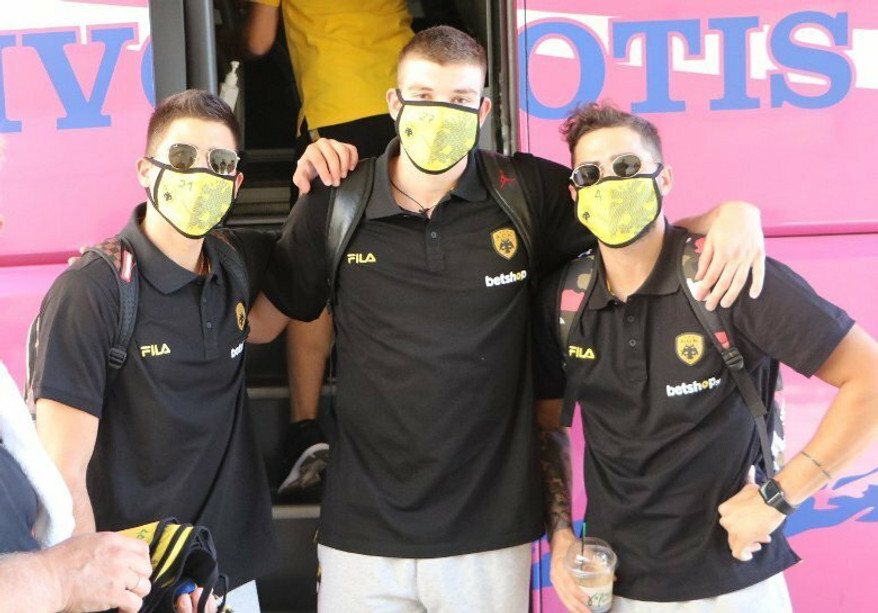 ΑΕΚ: Αναχώρησε για Ιωάννινα η αποστολή (pics)