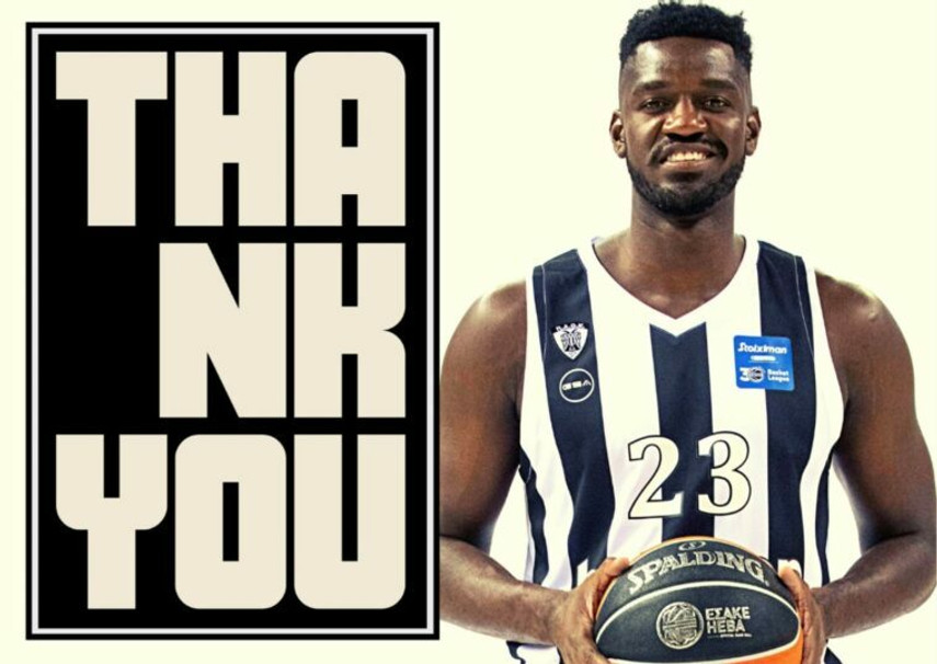 ΠΑΟΚ: Το "αντίο" και το "ευχαριστώ" στον Τζος Κάρτερ