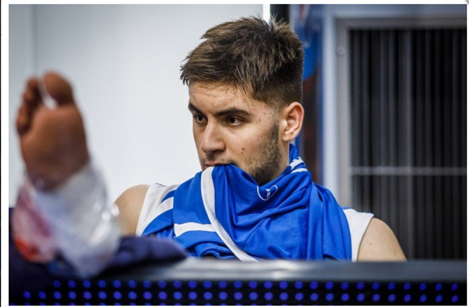 Eurobasket U18: Εξαιρετικά αμφίβολος με Φινλανδία ο Κλωνάρας