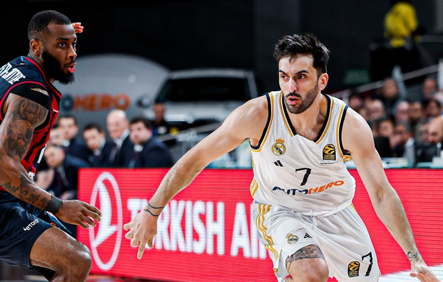 Με σούπερ Καμπάτσο η Ρεάλ, 101-90 την Μπασκόνια και 2-0