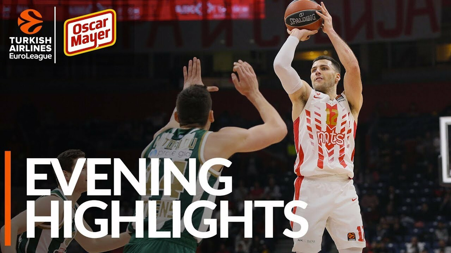 Τα highlights της Τετάρτης (5/2) στη EuroLeague, σε ένα βίντεο!