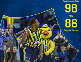 Ανατροπή από το -13 η Φενέρμπαχτσε, 98-86 τη Ζαλγκίρις στην Πόλη (vid)