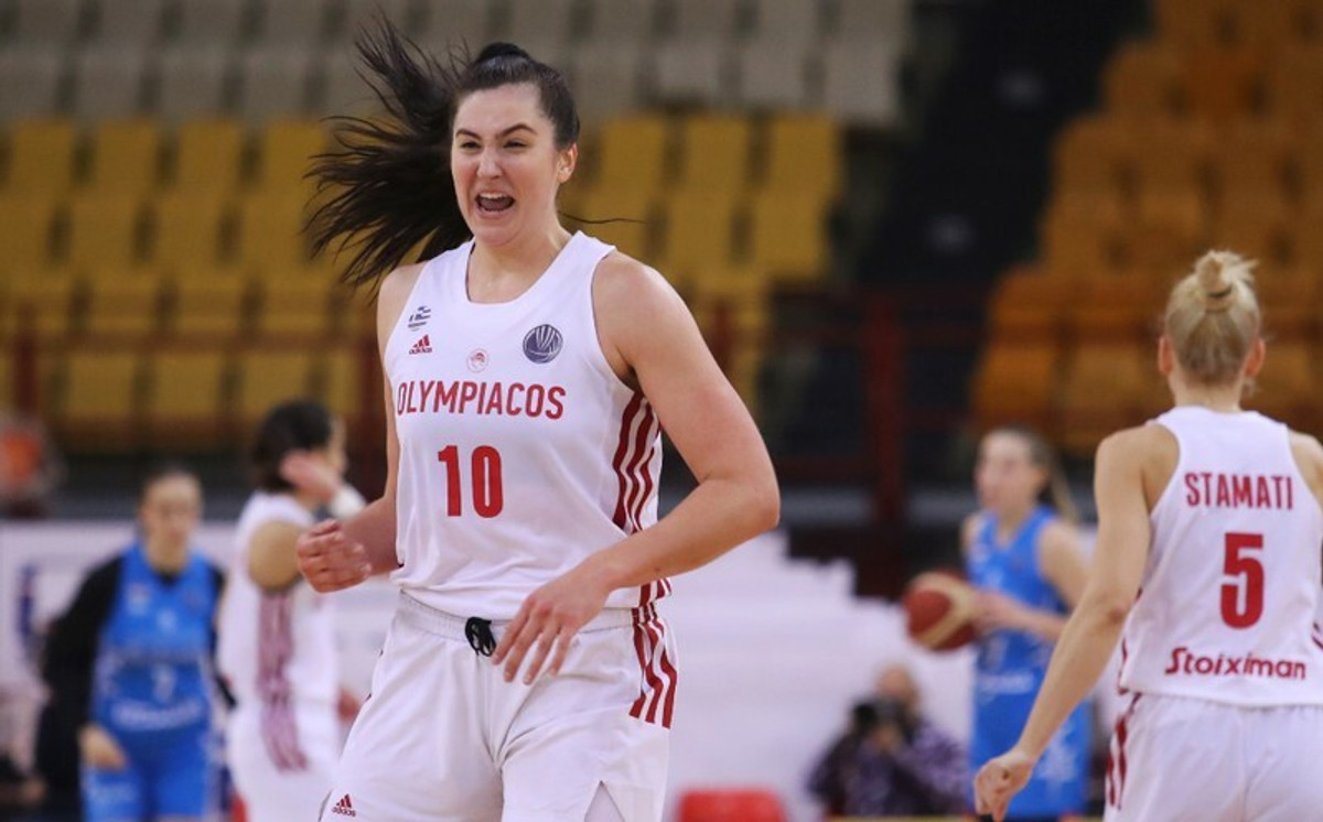 EuroLeague Γυναικών: Σεφτέ ο Ολυμπιακός με τρομερή Γκούσταφσον, 87-68 την Ατομερόμου (gallery &amp; vids)