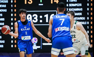 Εθνική Εφήβων: Ήττα 80-87 από τη Λιθουανία και στους &quot;16&quot; με Σλοβενία