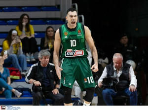 Σλούκας: Πρώτος στις ασίστ στα playoffs της EuroLeague και ρεκόρ καριέρας στα ριμπάουντ! (pic)