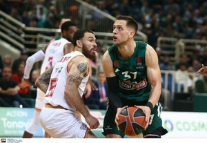 Παναθηναϊκός-Μονακό: Η gallery του ημιχρόνου και το εντυπωσιακό &quot;stop&quot; του Πονίτκα (pics &amp; vid)