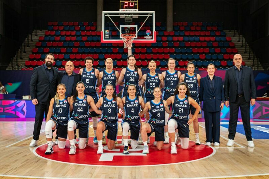 Live Streaming: Ελλάδα-Μαυροβούνιο στις 12:15 στο Ευρωμπάσκετ Γυναικών
