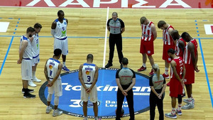 Λάρισα-Ολυμπιακός: Ενός λεπτού σιγή για Γέλοβατς, Kωσταλά, Καρβέλα (video)