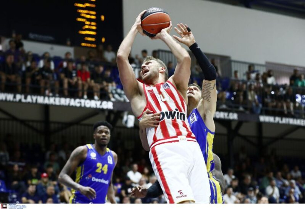 Live Streaming: Ολυμπιακός-Περιστέρι 79-74 (τελικό)