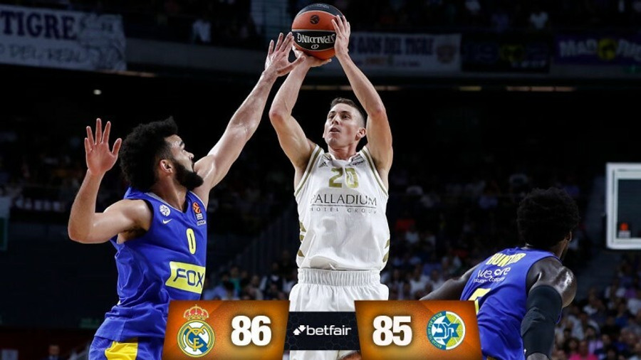 Ρεάλ Μαδρίτης - Μακάμπι 86-85: &#039;&#039;OH, MY CARROLL&#039;&#039; και... τέζα η Μακάμπι! (pics &amp; vids)