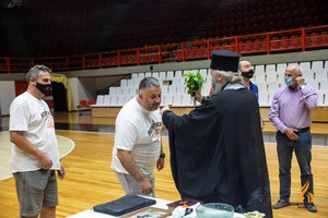 Προμηθέας Πάτρας: Αγιασμός το πρωί, φιλικό με Περιστέρι το απόγευμα (pics)