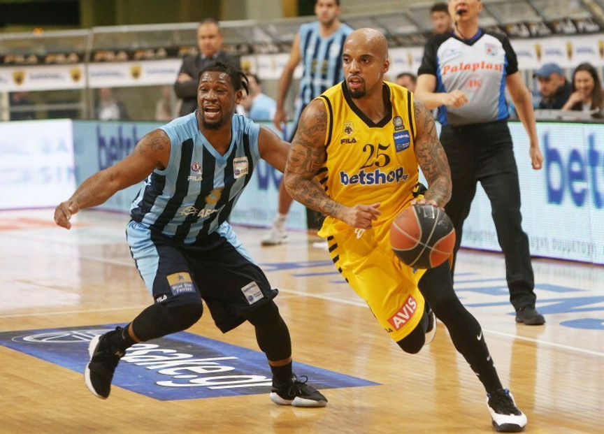 Με Τσαλμπούρη-Θίοντορ η ΑΕΚ 94-79 τον Κολοσσό Ρόδου