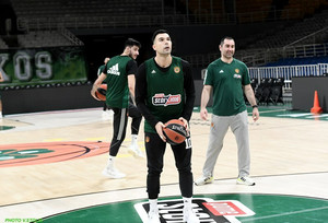 Παναθηναϊκός: Με Σλούκα, αλλά χωρίς Λεσόρ και Παπαπέτρου η προπόνηση