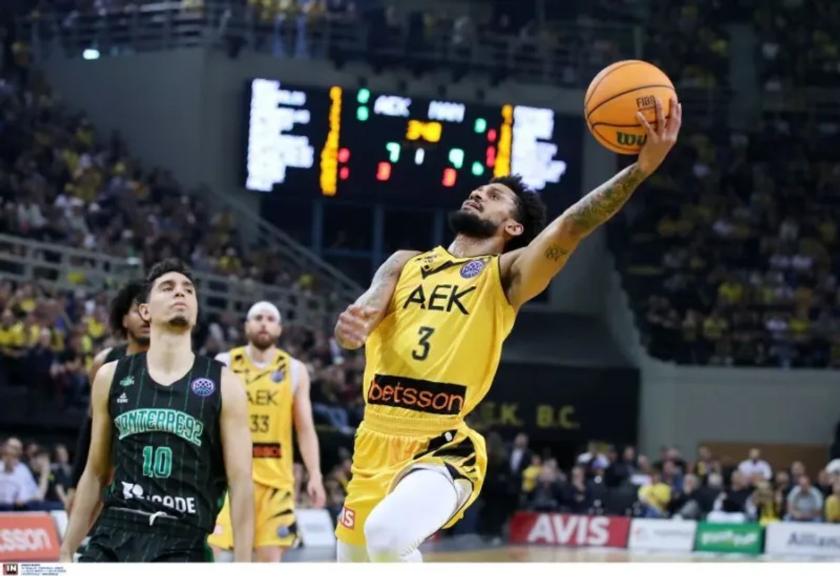 ΑΕΚ-Ναντέρ: Η photo gallery από τη Sunel Arena