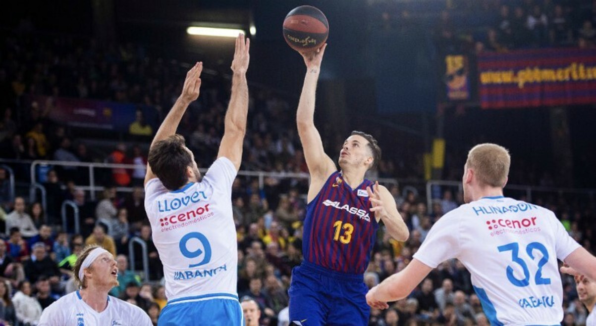 Έμεινε στην κορυφή η Μπαρτσελόνα, 79-73 την -χωρίς Βασιλειάδη- Ομπραντόιρο