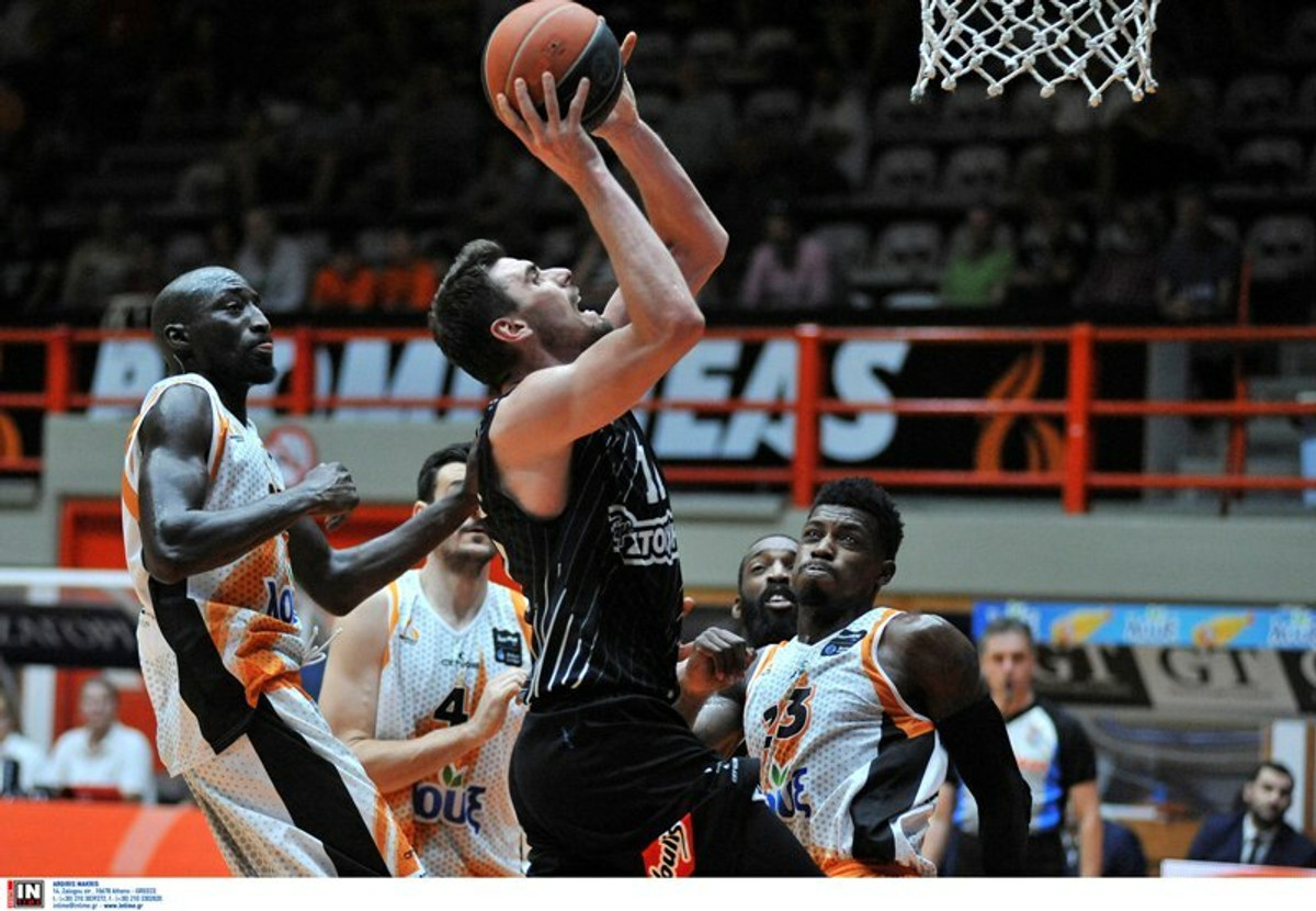 Break στην Πάτρα ο ΠΑΟΚ, 81-79 τον Προμηθέα