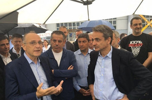 Συνάντηση Μητσοτάκη με Λιόλιο και βετεράνους της Θεσσαλονίκης